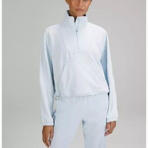 Lululemon Brushed Softstreme Ribbed Half Zip